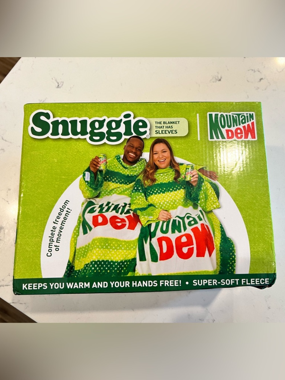 Mountain Dew Snuggie
